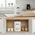 سطل برنج پیمانه دار سفید صادراتی یونیک کد 4140 - Image 2