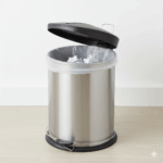 سطل زباله پدال دار استیل کلاغی آکا الکتریک 20 لیتر - Image 3