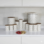 سرویس آشپزخانه فانتزی 12پارچه صادراتی یونیک کد 8013