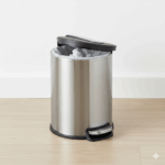 سطل زباله استیل 16 لیتری صادراتی یونیک کد 4430 (آرام بند) - Image 3