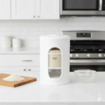 سطل برنج پیمانه دار سفید صادراتی یونیک کد 4140