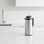 فلاسک 1.6 لیتر استیل شیشه دار صادراتی یونیک کد 1806