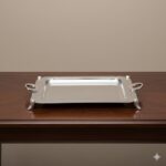 سینی متوسط نگین دار حلقه ای صادراتی یونیک کد 3819