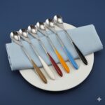 ست 12 پارچه قاشق شربت خوری رنگی نیوهوم - Image 3