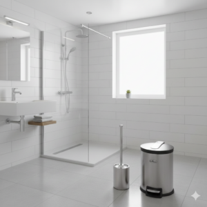 سطل زباله استیل 12 لیتری خارجی همراه فرچه استیل یونیک کد 4320 1 Gemini Generated Image 4fid1q4fid1q4fid