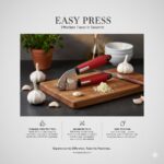 سیر له کن دسته سیلیکونی قرمز - Image 3