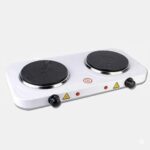 اجاق برقی دو قلو مسافرتی صفحه چدنی - Image 3