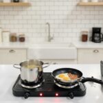 اجاق برقی دو قلو مسافرتی صفحه چدنی - Image 2