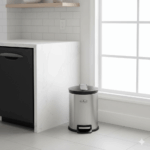 سطل زباله استیل 3 لیتری یونیک کد 4250