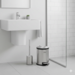 سطل زباله استیل 12 لیتری خارجی یونیک کد 4220 - Image 2