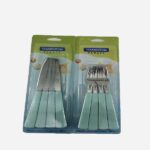 ست 12 نفره کارد و چنگال میوه خوری رنگی پاراتی ترامونتینا - Image 15