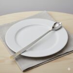 ست 12 تایی قاشق شربت خوری استیل هخامنشی نیولند - Image 5