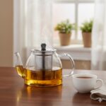 قوری پیرکس طرح ایتالیا 900 سی سی weimei کد 70701