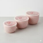 ظروف غذا فریزری سرامیکی گرد فانتزی یونیک کد 2800