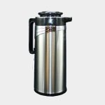 فلاسک 1 لیتر استیل شیشه دار دکمه وسط یونیک کد 1813 - Image 3