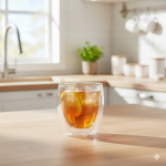 لیوان دو جداره دست ساز پیرکس weimei جفتی - Image 2