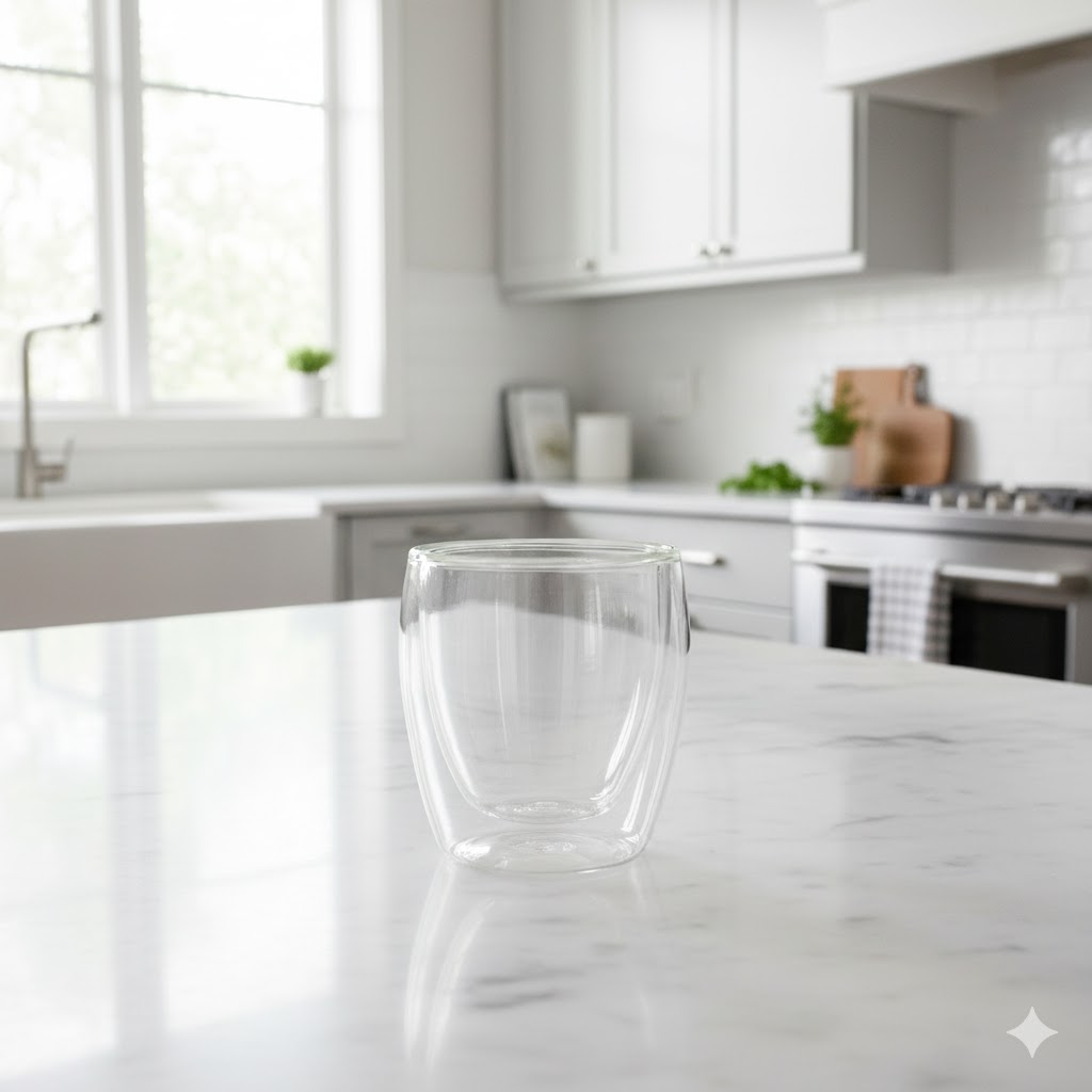 unnamed (3) لیوان دو جداره دست ساز پیرکس weimei جفتی - Image 1