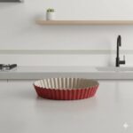 قالب کیک و تارت استارفلون زرشکی ترامونتینا کد 20056/726