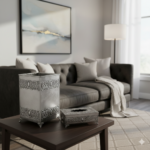 ست سطل و جا دستمالی پیوتر یونیک کد 1402 - Image 2