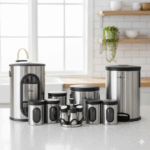 سرویس آشپزخانه 15 پارچه استیل یونیک 3515