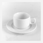 ست فنجان و نعلبکی 12 پارچه قهوه خوری تقدیس مدل هتلی - Image 5