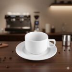 ست فنجان و نعلبکی 12 پارچه قهوه خوری تقدیس مدل هتلی