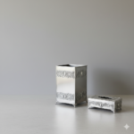 ست سطل و جا دستمالی پیوتر یونیک کد 1402