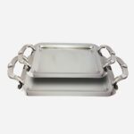 سینی استیل دو تکه یونیک کد 3812 (خارجی درجه 1) - Image 4