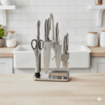 سرویس کارد و ساطور 8 پارچه یونیک کد 5535 (خارجی درجه یک)