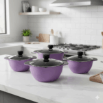 سرویس قابلمه 8 پارچه سرامیکی یونیک کد 8816 (خارجی درجه عالی) - Image 2