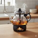 قوری 1250 میلی لیتری دسته بغل - Image 2