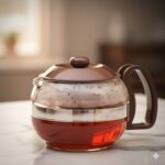 قوری پیرکس طرح فرانسه سایز متوسط