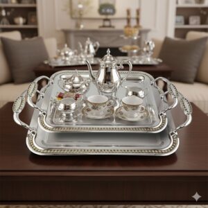 سینی استیل دو تکه نگین دار یونیک کد 3823 (خارجی درجه 1) 1 unnamed 29