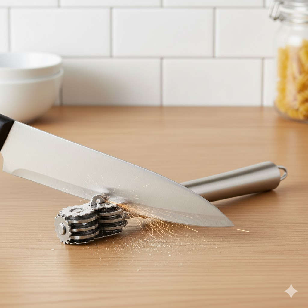 unnamed (32) یونیک چاقو تیز کن استیل کد 1119 (درجه 1) - Image 1