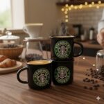 فنجان قهوه خوری سرامیکی استارباکس - Image 2