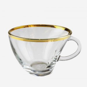 فنجان پنگوئن لب طلایی پاشاباغچه کد 55611