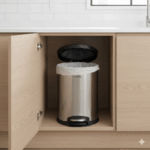 سطل زباله استیل 5 لیتر صادراتی یونیک کد 4410 - Image 3