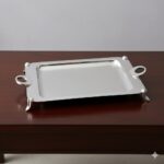 سینی متوسط نگین دار یونیک کد 3619