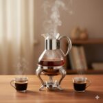 قهوه خوری حلقه نقره‌ای یونیک کد 3835