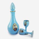 تنگ و جام عباسی پاشاباغچه فیروزه‌ای BEYKOZ - Image 6