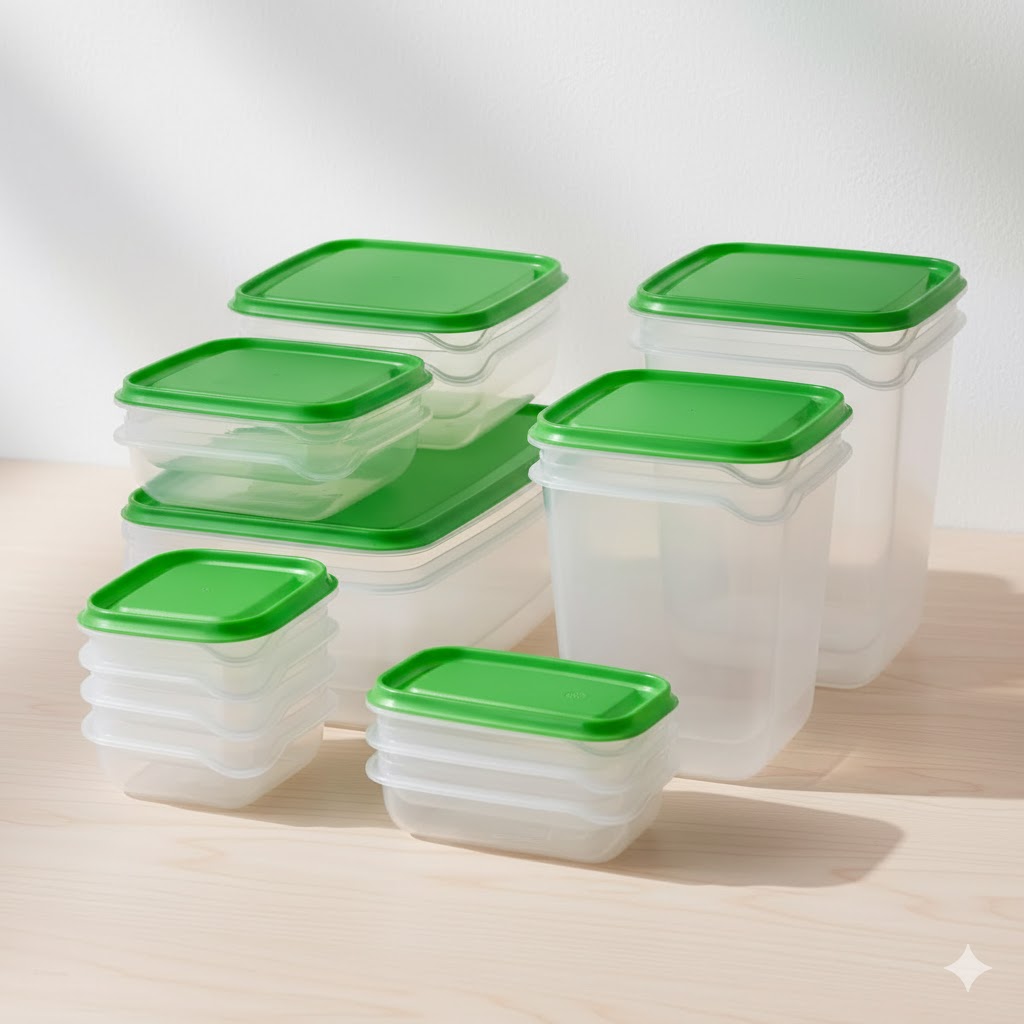 unnamed (2) ست ظرف فریزری 17 عددی ایکیا IKEA-PRUTA - Image 1