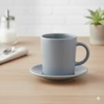 فنجان و نعلبکی اسپرسو ایکیا IKEA-DINERA