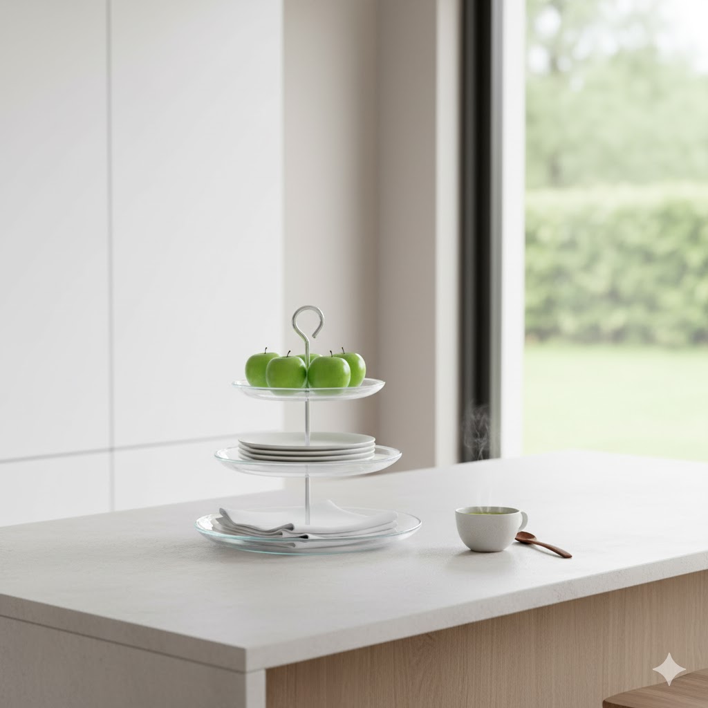 unnamed (25) شیرینی خوری سه طبقه ایکیا IKEA-KVITTERA - Image 1