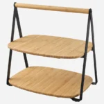 استند سرو دو طبقه بامبو ایکیا IKEA-FULLSPÄCKAD - Image 6