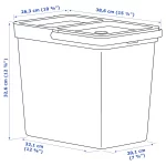 سطل 22 ایکیا IKEA-HÅLLBAR - Image 7