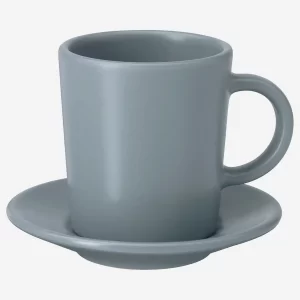 فنجان و نعلبکی اسپرسو ایکیا IKEA-DINERA