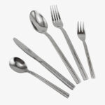 سرویس کیفی 129 پارچه قاشق و چنگال استیل ضخامت 4.5 میل یونیک 5822 (خارجی درجه 1) - Image 7