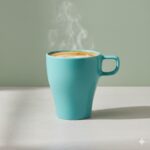 ماگ سرامیکی ایکیا فیروزه ای IKEA-FÄRGRIK - Image 2