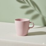 ماگ سرامیکی ایکیا صورتی IKEA-FÄRGKLAR