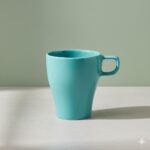 ماگ سرامیکی ایکیا فیروزه ای IKEA-FÄRGRIK